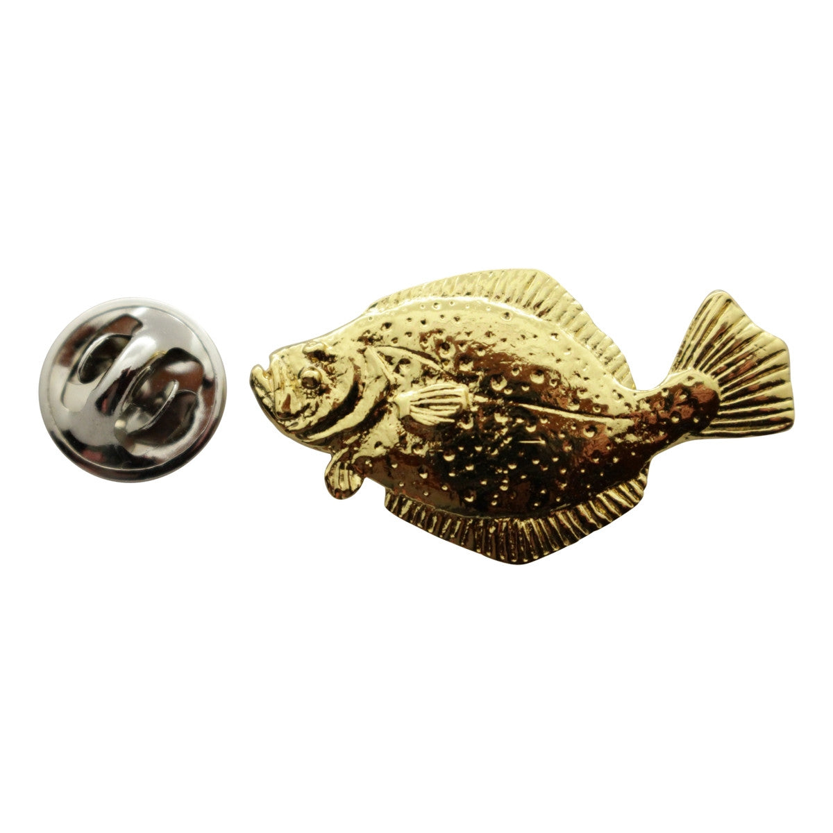 Fluke Pin ~ 24K Gold ~ Lapel Pin ~ 24K Gold Lapel Pin ~ Sarah's Treats & Treasures